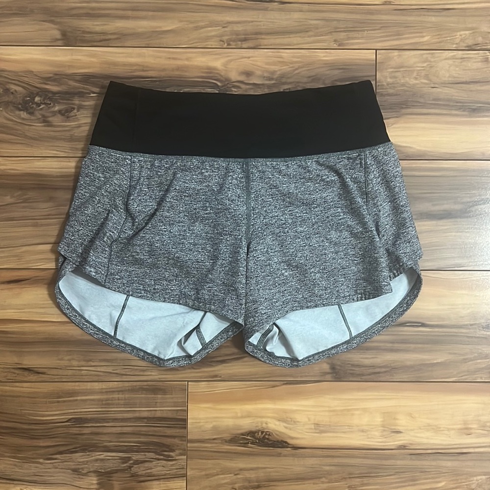 Lululemon Speed Up Heather Lux Mid Rise Size 2